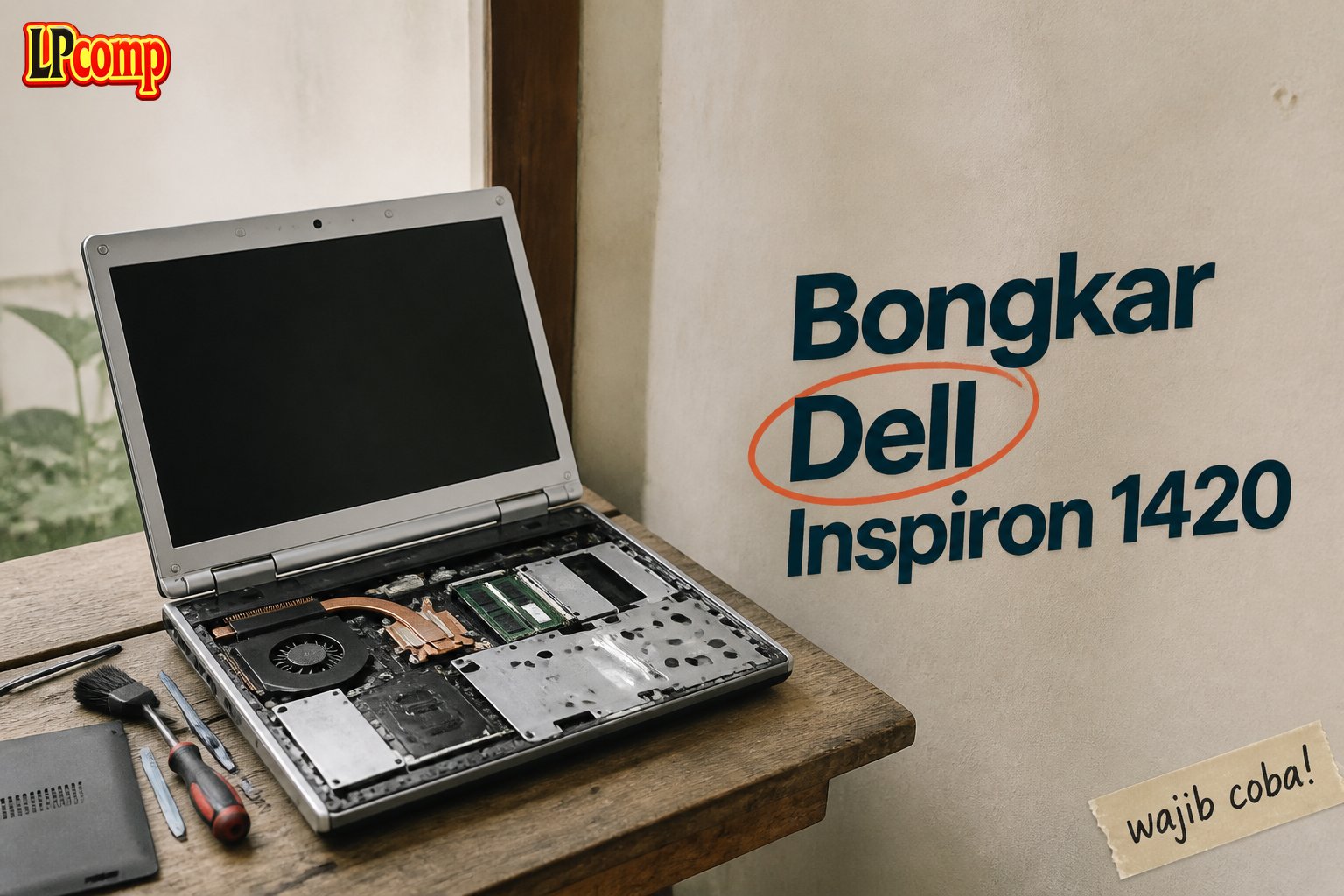 Bongkar Dell Inspiron 1420