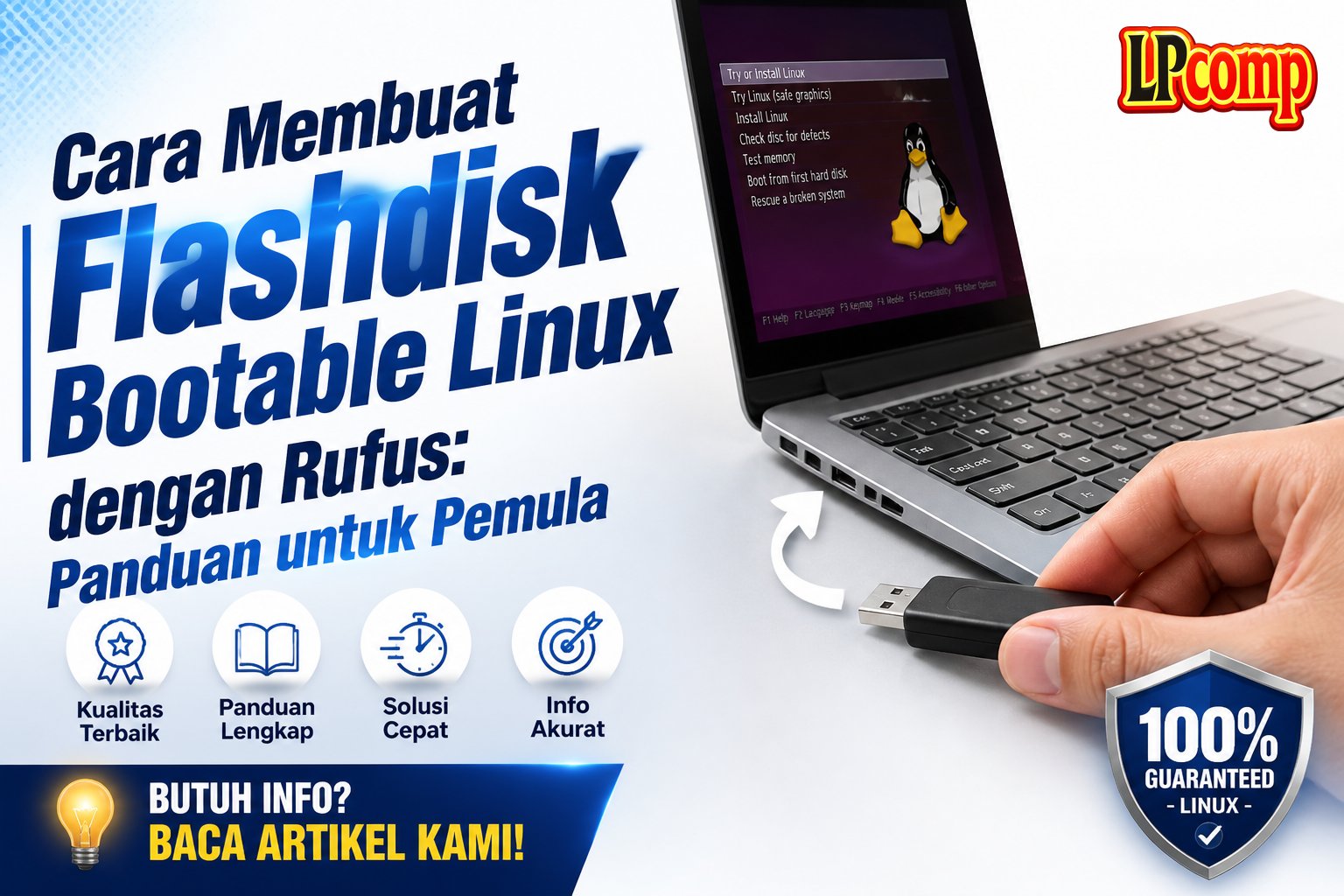 Cara Membuat Flashdisk Bootable Linux dengan Rufus: Panduan untuk Pemula