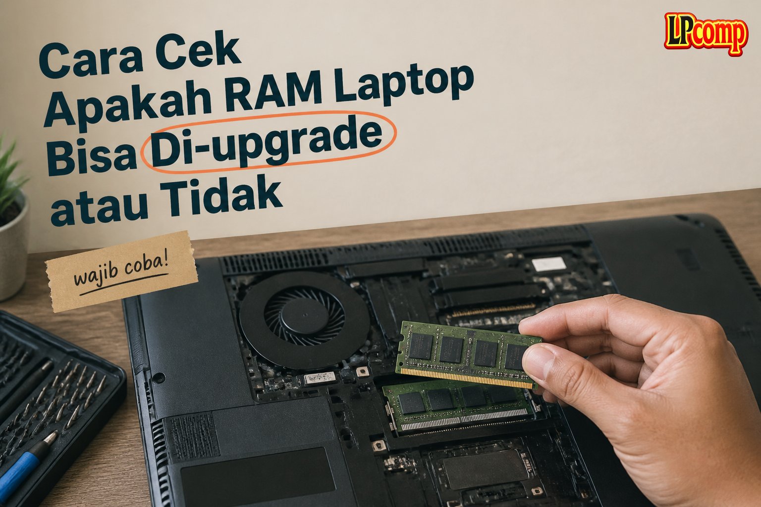 Cara Cek Apakah RAM Laptop Bisa Di-upgrade atau Tidak