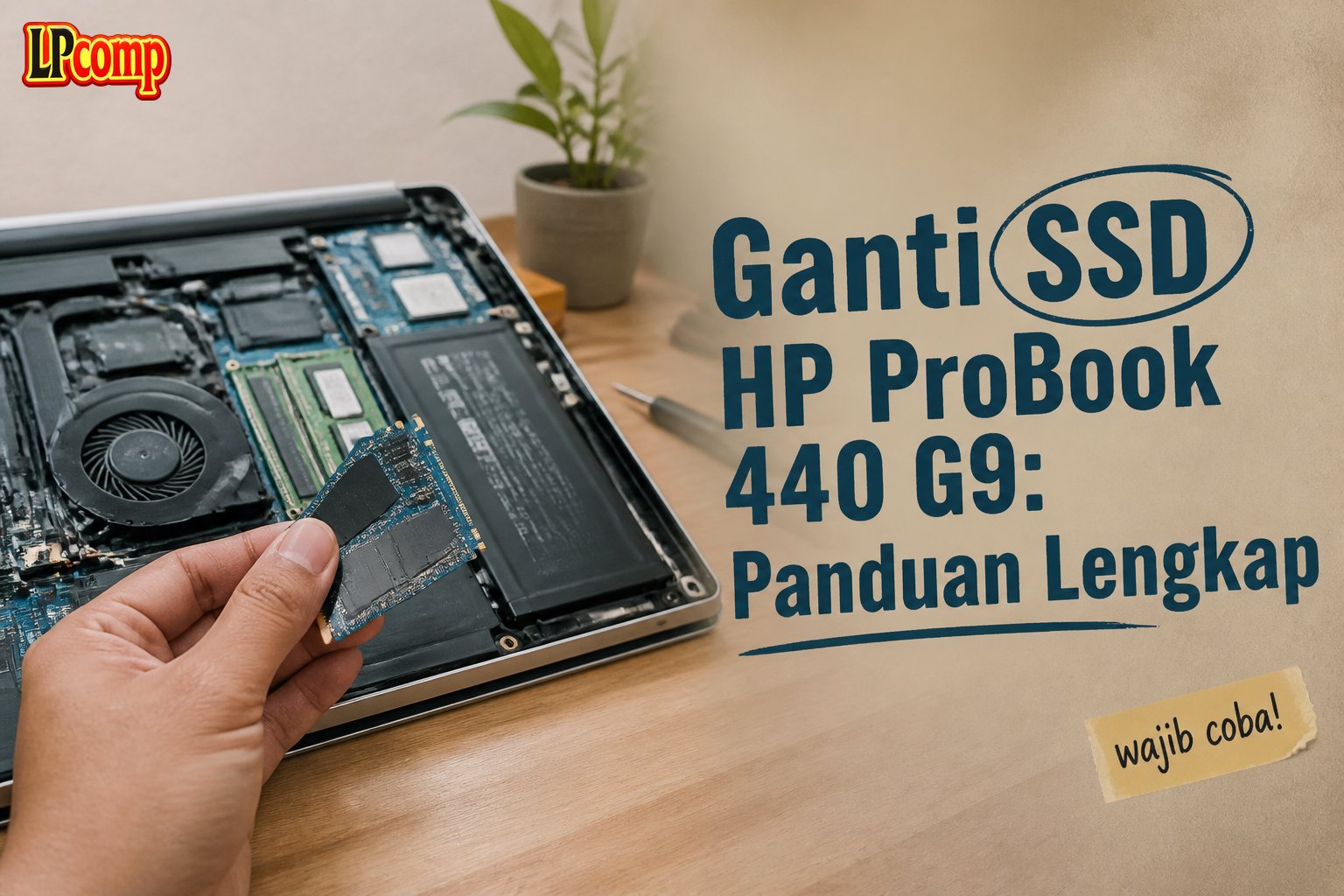 Ganti SSD HP ProBook 440 G9: Panduan Lengkap