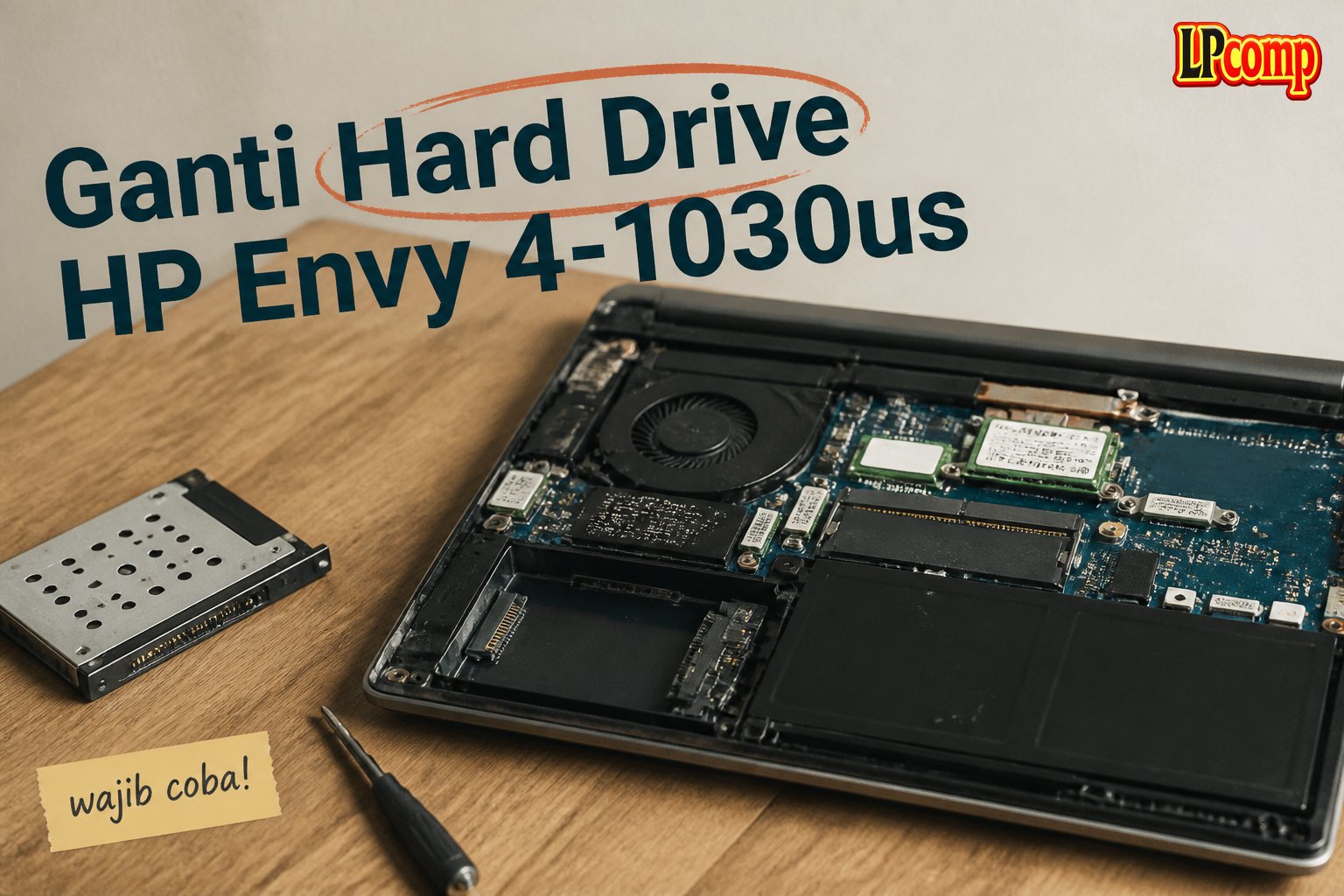 Ganti Hard Drive HP Envy 4-1030us