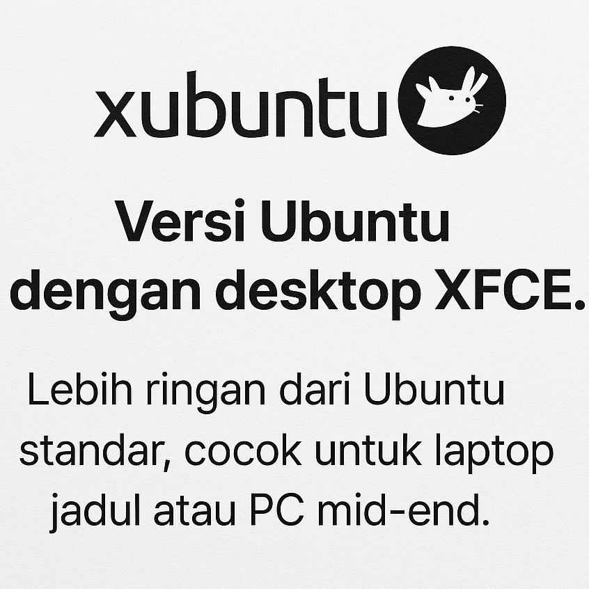 Xubuntu — Distro Ubuntu ringan dengan XFCE desktop