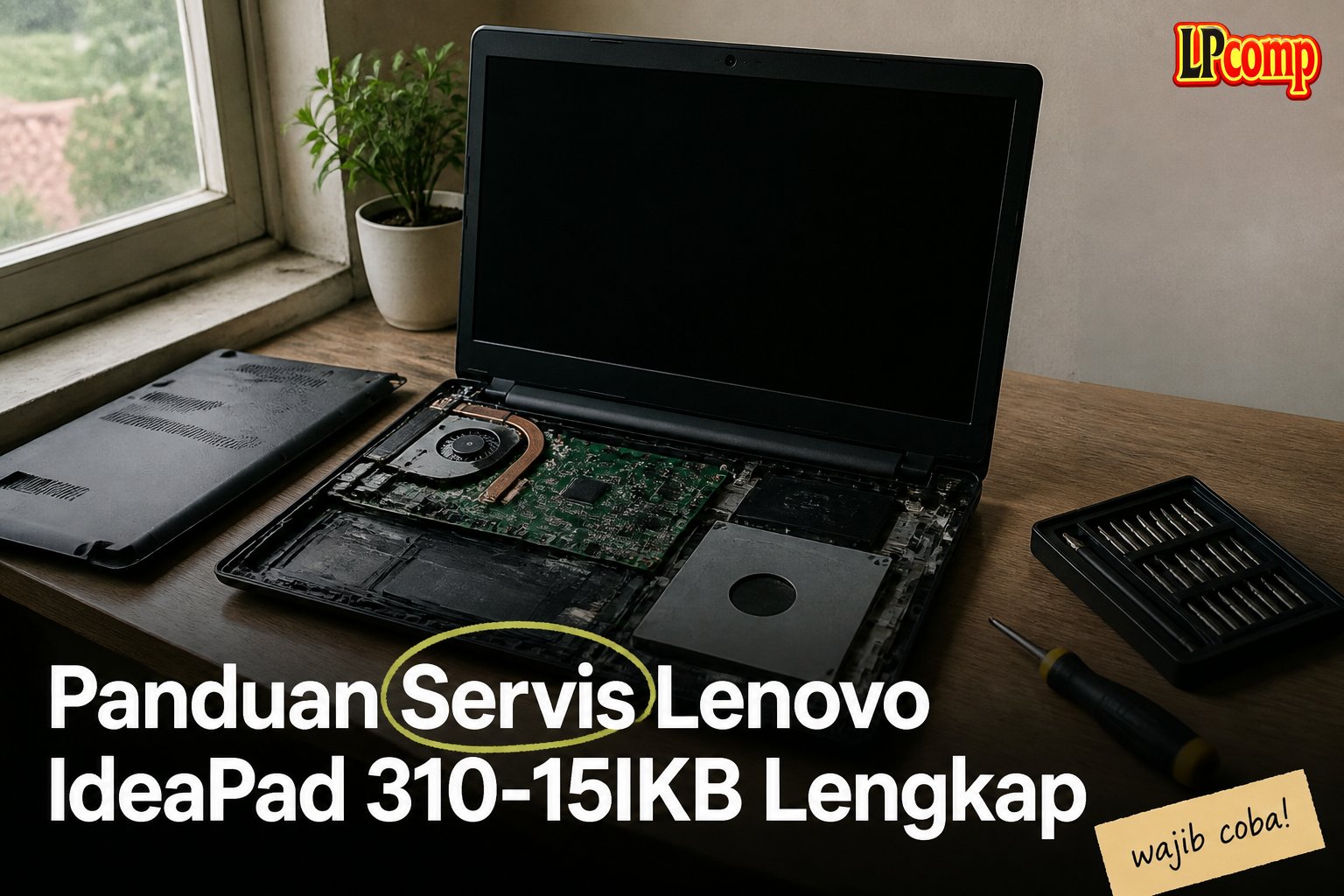 Panduan Servis Lenovo IdeaPad 310-15IKB Lengkap