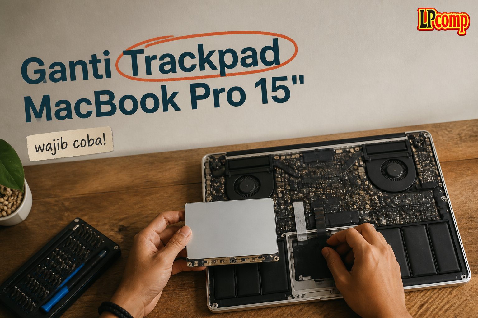 Ganti Trackpad MacBook Pro 15"
