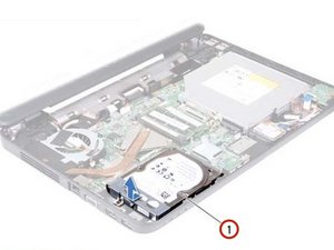 Langkah 1 — Putuskan Koneksi Hard Drive