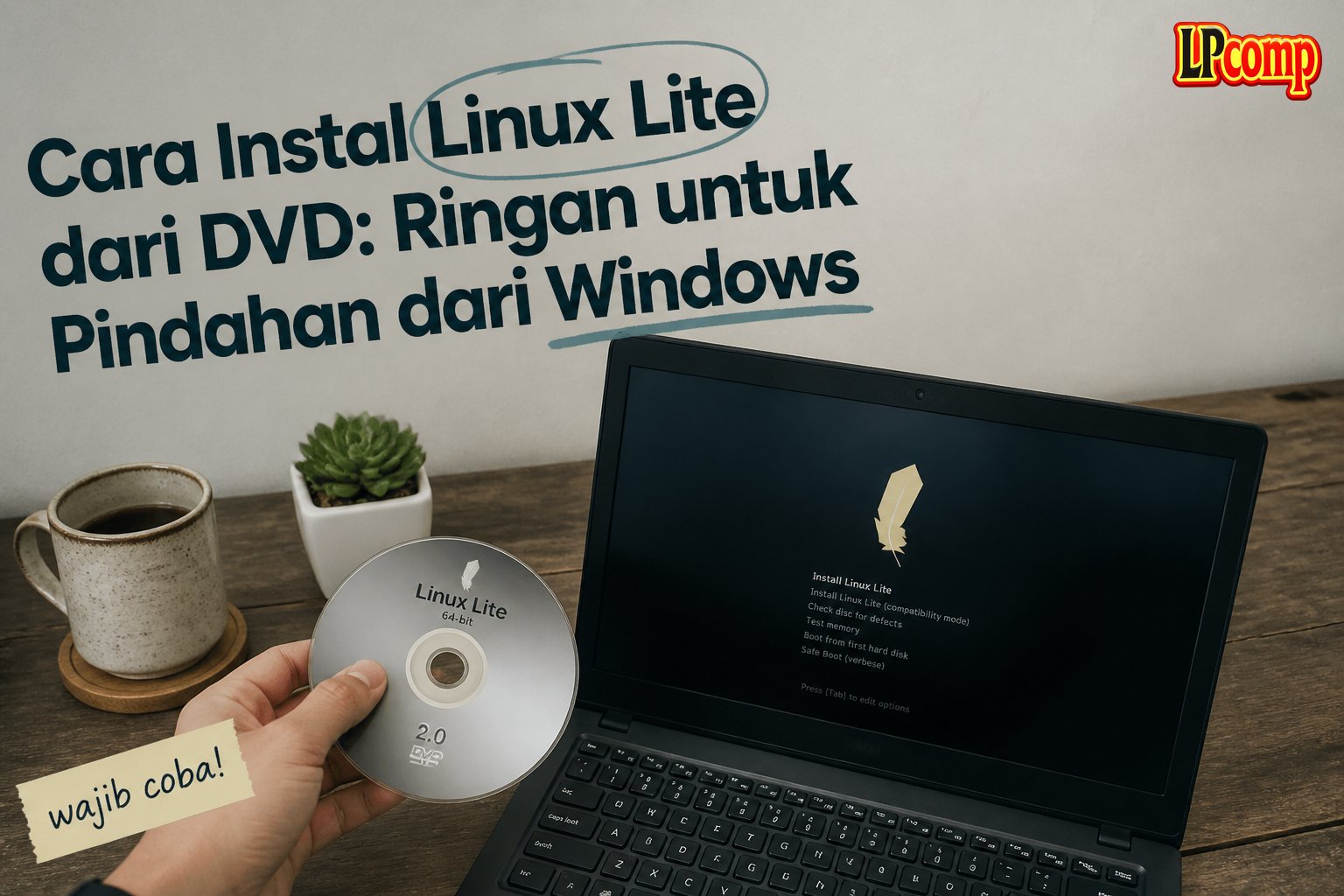 Cara Instal Linux Lite dari DVD: Ringan untuk Pindahan dari Windows