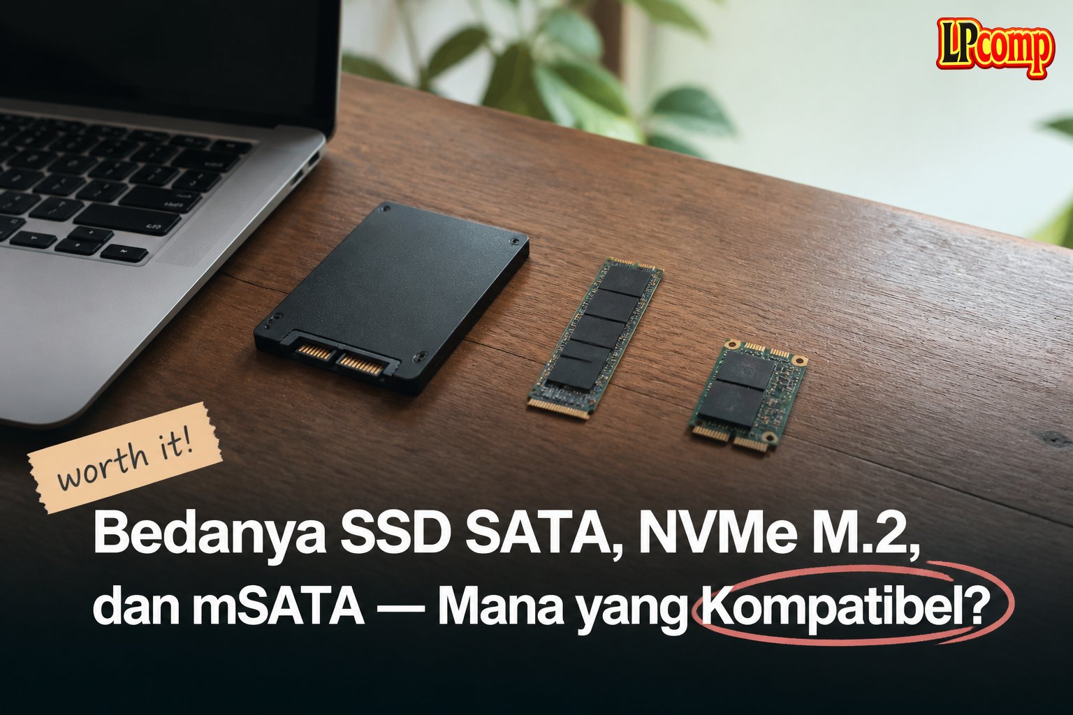 Bedanya SSD SATA, NVMe M.2, dan mSATA — Mana yang Kompatibel?