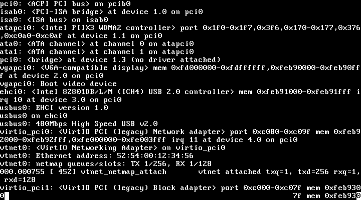 Menu boot FreeBSD