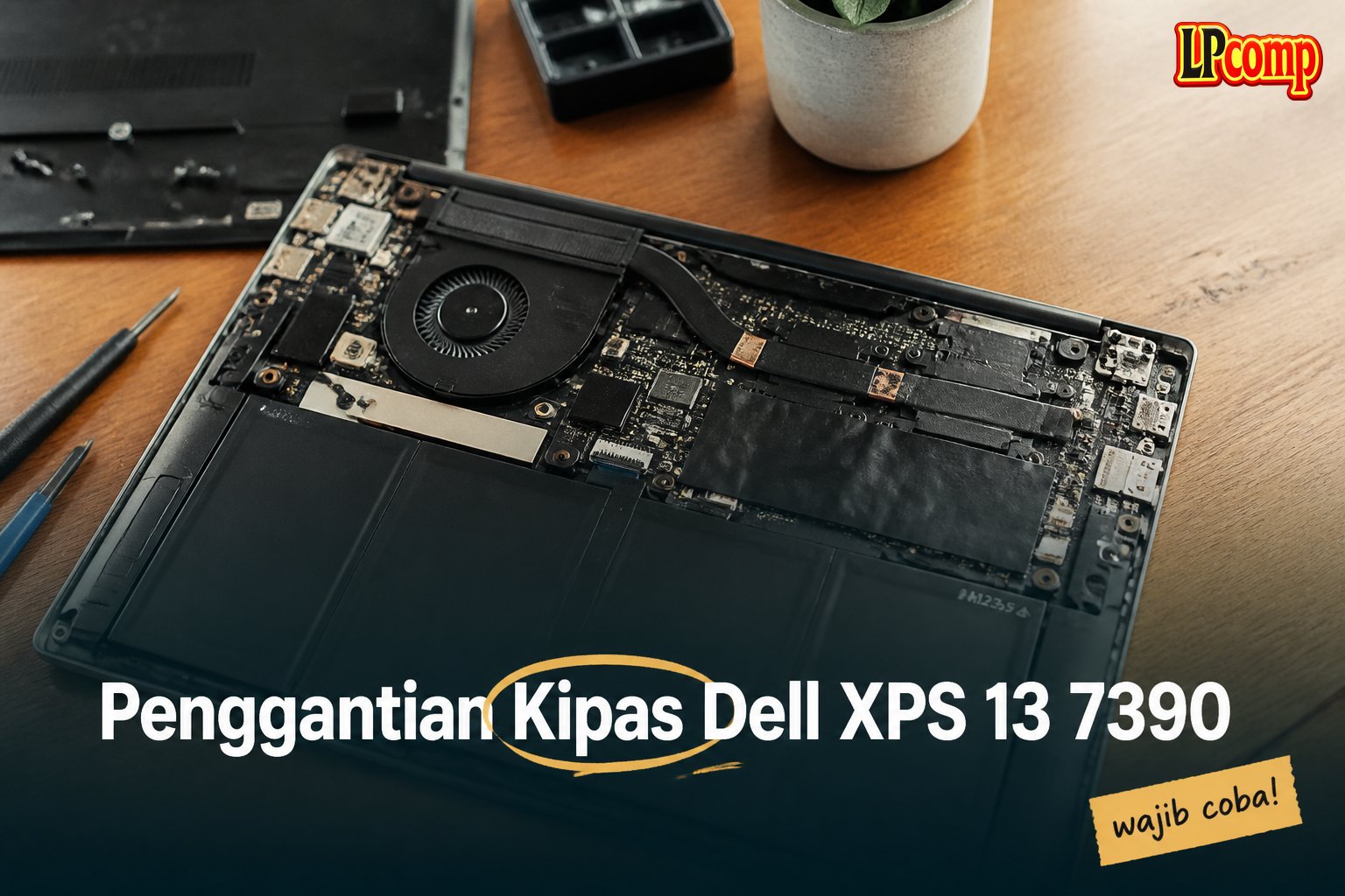 Penggantian Kipas Dell XPS 13 7390