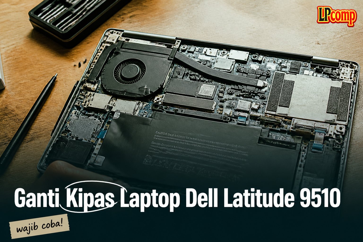 Ganti Kipas Laptop Dell Latitude 9510