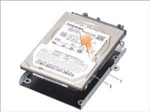 Langkah 2 — Mengakses Hard Drive