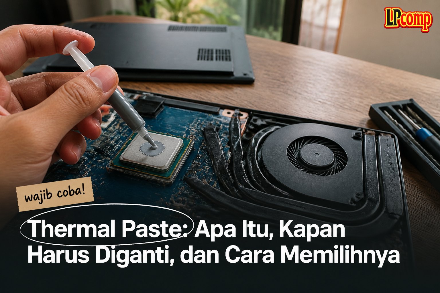 Thermal Paste: Apa Itu, Kapan Harus Diganti, dan Cara Memilihnya