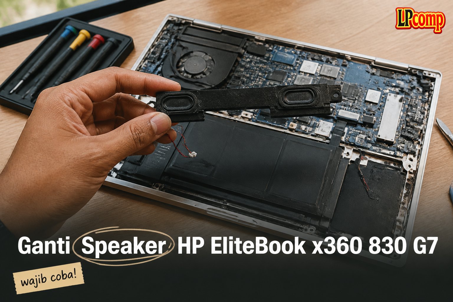 Ganti Speaker HP EliteBook x360 830 G7