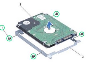 Langkah 5 — Memasang Screws Kembali ke Bracket