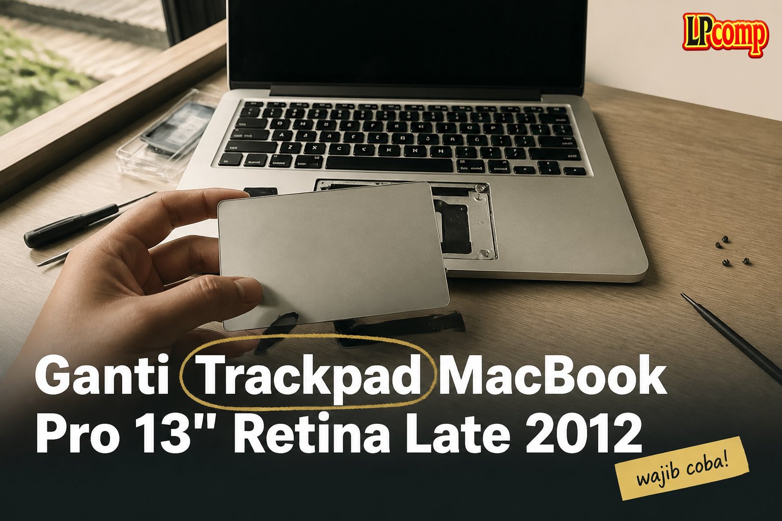 Ganti Trackpad MacBook Pro 13" Retina Late 2012