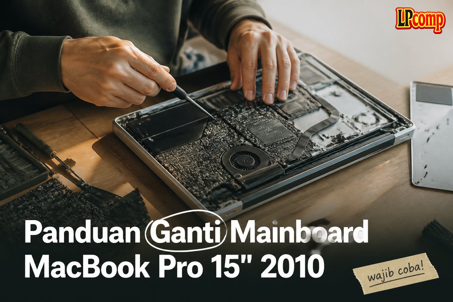 Panduan Ganti Mainboard MacBook Pro 15" 2010