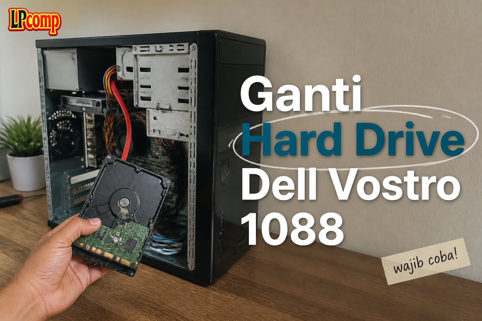 Ganti Hard Drive Dell Vostro 1088