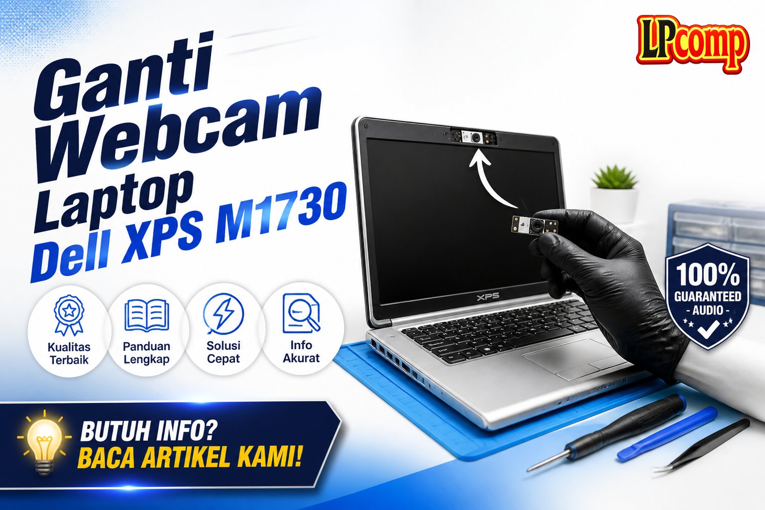 Ganti Webcam Laptop Dell XPS M1730