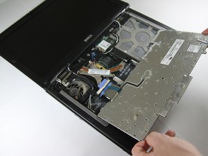 Langkah 5 — Letakkan Keyboard di Atas Trackpad