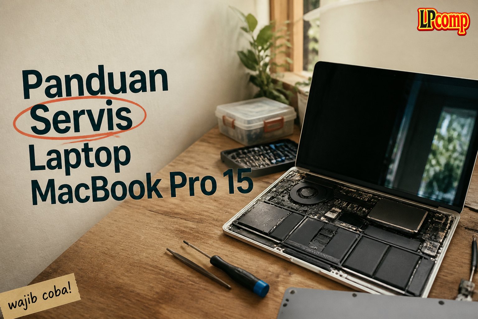 Panduan Servis Laptop MacBook Pro 15