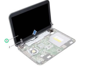 Langkah 6 — Angkat Display Assembly