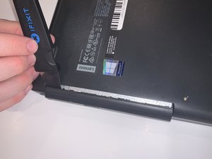 Langkah 2 — Mengangkat Drive DVD/CD