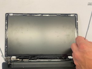 Langkah 3 — Lepaskan Frame Layar
