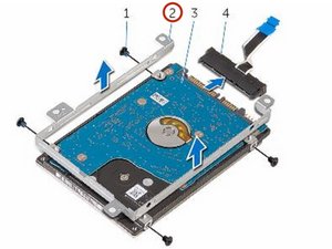 Langkah 5 — Memasang Kembali Bracket dan Hard Drive