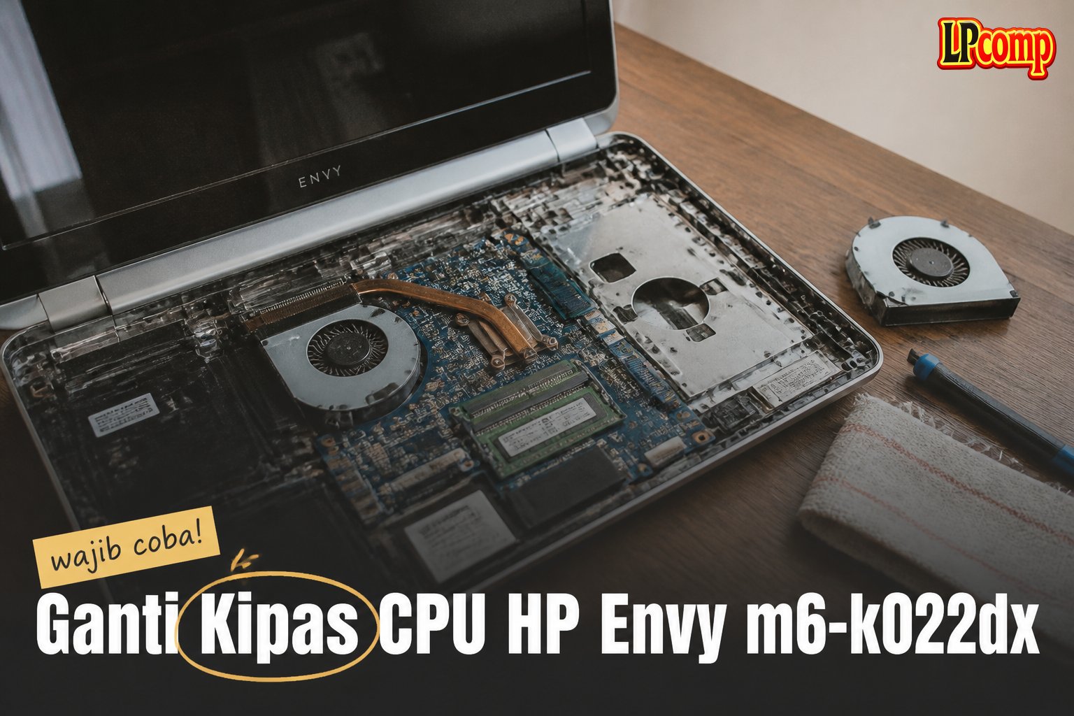 Ganti Kipas CPU HP Envy m6-k022dx