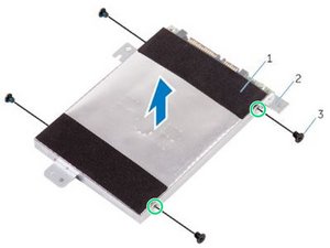 Langkah 9 — Pasang Bracket Baru ke Hard Drive Baru