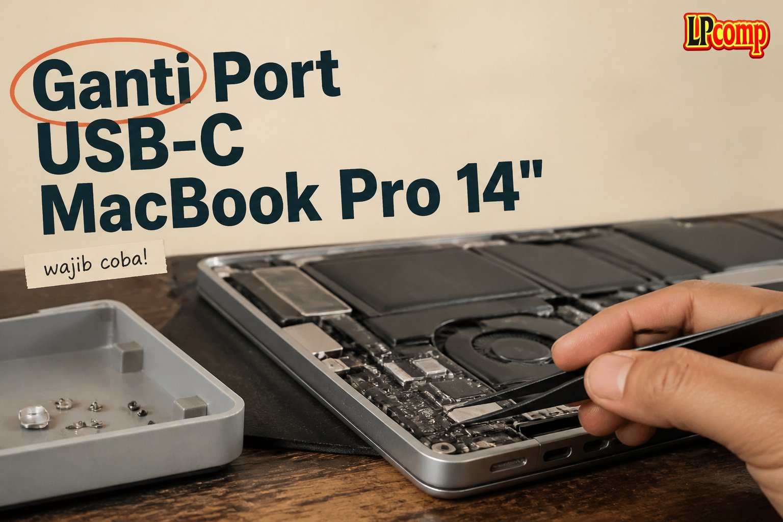 Ganti Port USB-C MacBook Pro 14"