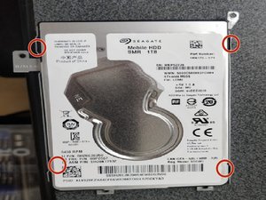 Langkah 6 — Mengganti Hard Drive Lama dengan yang Baru