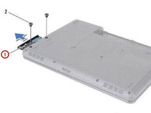 Langkah 2 — Geser Komponen Hard Drive