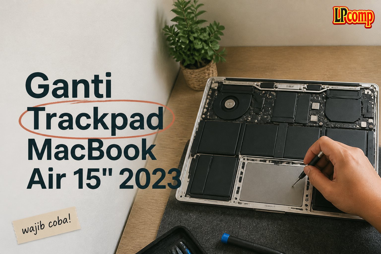 Ganti Trackpad MacBook Air 15" 2023