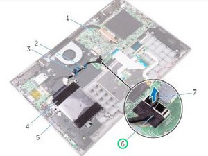 Langkah 3 — Catat Rute Kabel Hard Drive