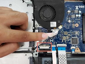Langkah 4 — Lepaskan Kabel Baterai