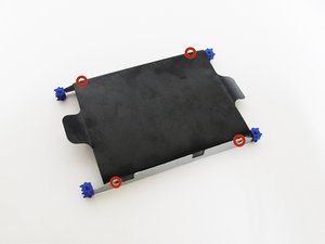Langkah 5 — Lepaskan Sekrup Keyboard