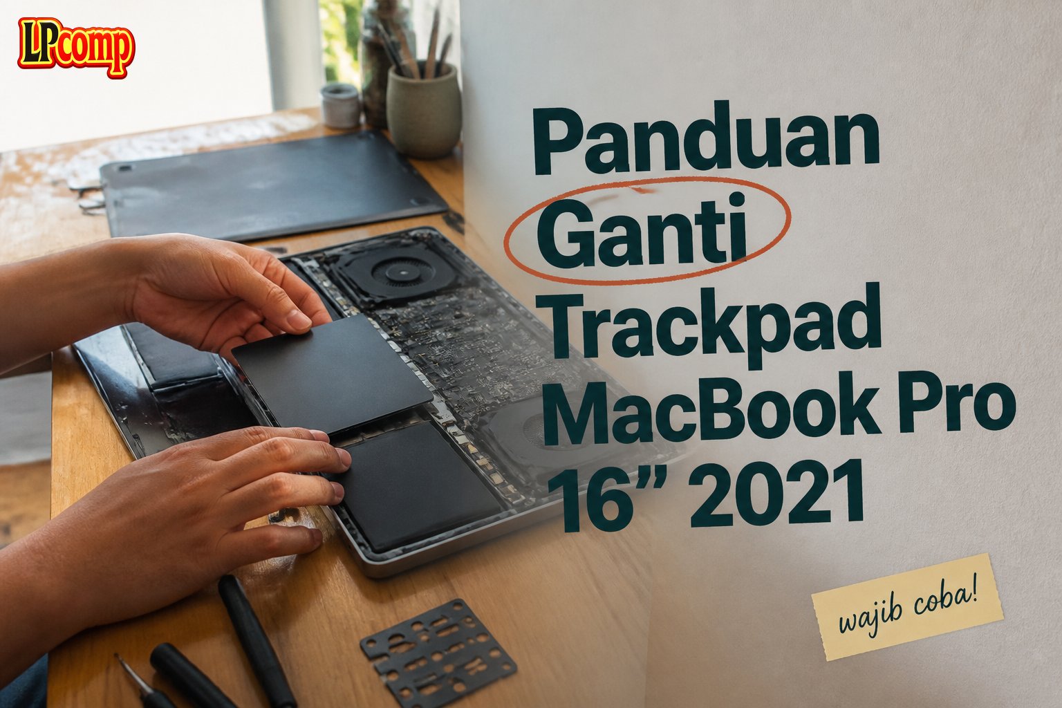 Panduan Ganti Trackpad MacBook Pro 16" 2021