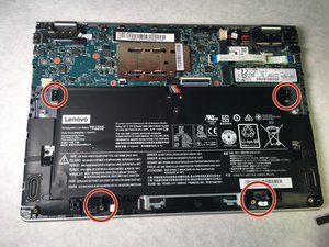 Langkah 3 — Lepaskan Baterai dari Mainboard