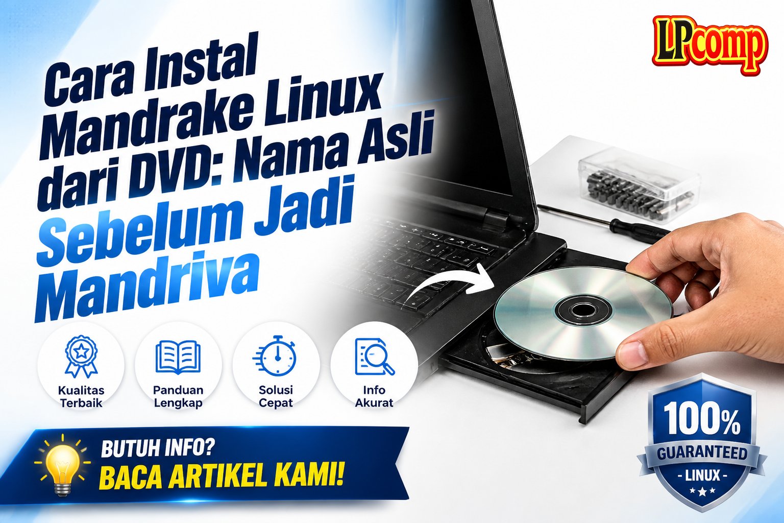 Cara Instal Mandrake Linux dari DVD: Nama Asli Sebelum Jadi Mandriva