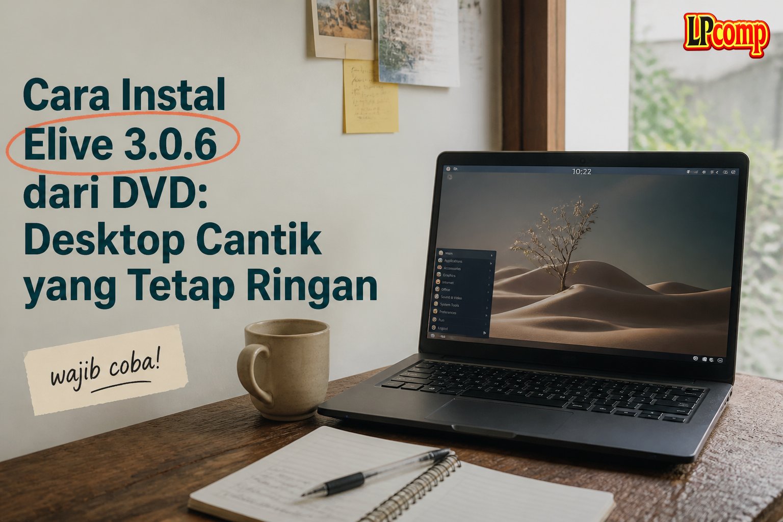 Cara Instal Elive 3.0.6 dari DVD: Desktop Cantik yang Tetap Ringan