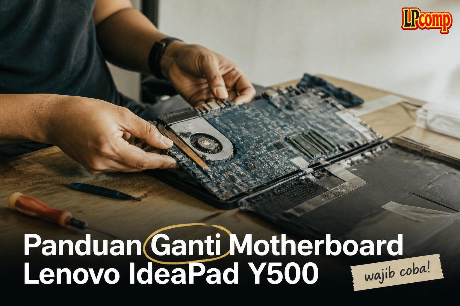 Panduan Ganti Motherboard Lenovo IdeaPad Y500