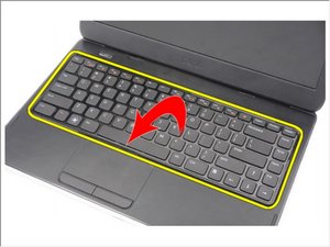 Langkah 2 — Mengangkat Keyboard
