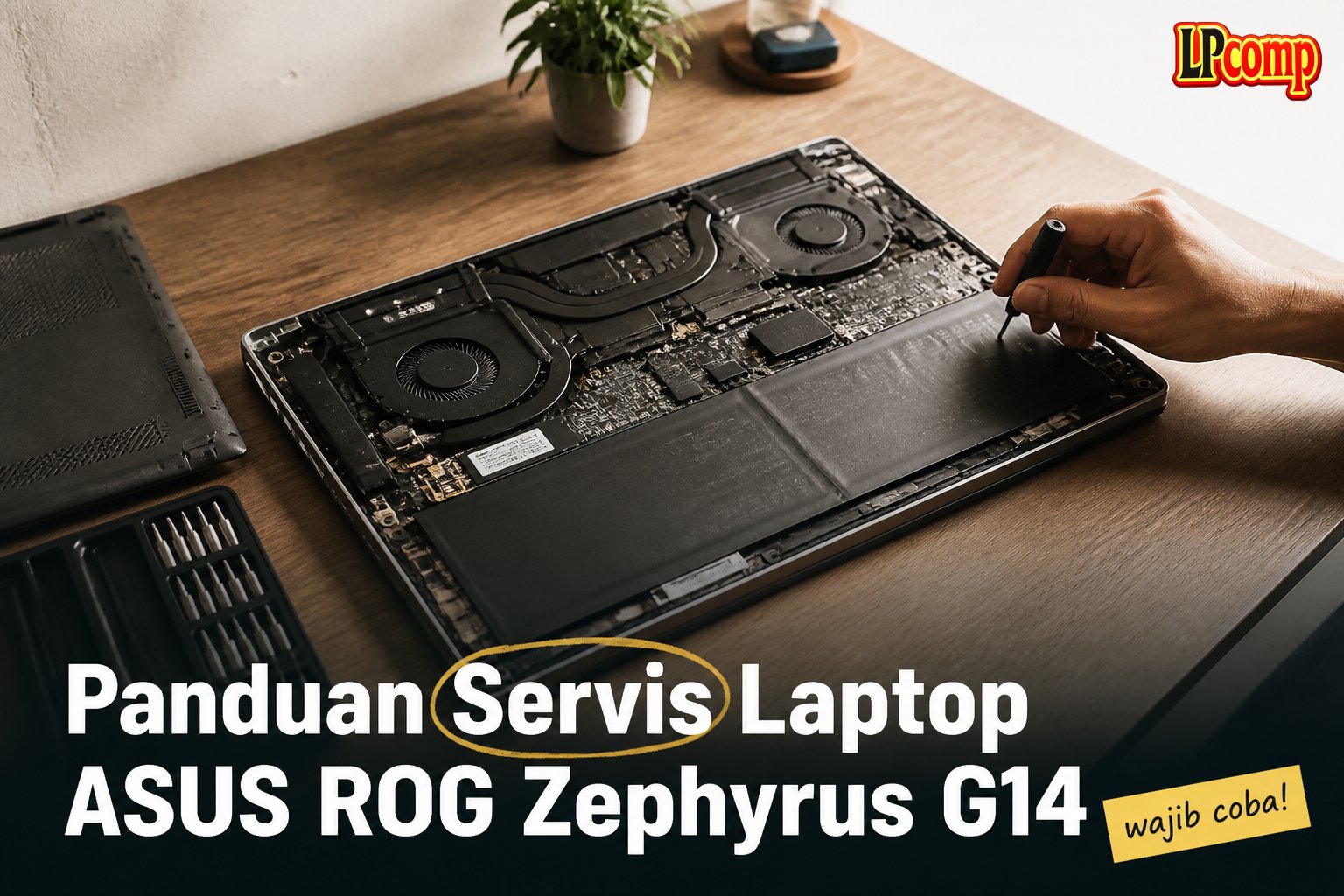 Panduan Servis Laptop ASUS ROG Zephyrus G14