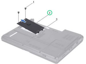 Langkah 2 — Lepaskan Tutup Hard Drive