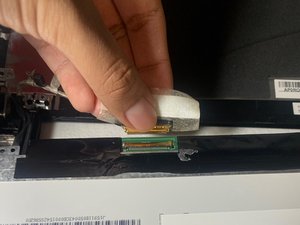 Langkah 5 — Lepaskan Kabel Layar