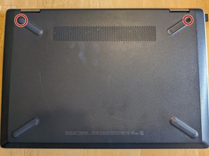 Langkah 1 — Membuka casing laptop