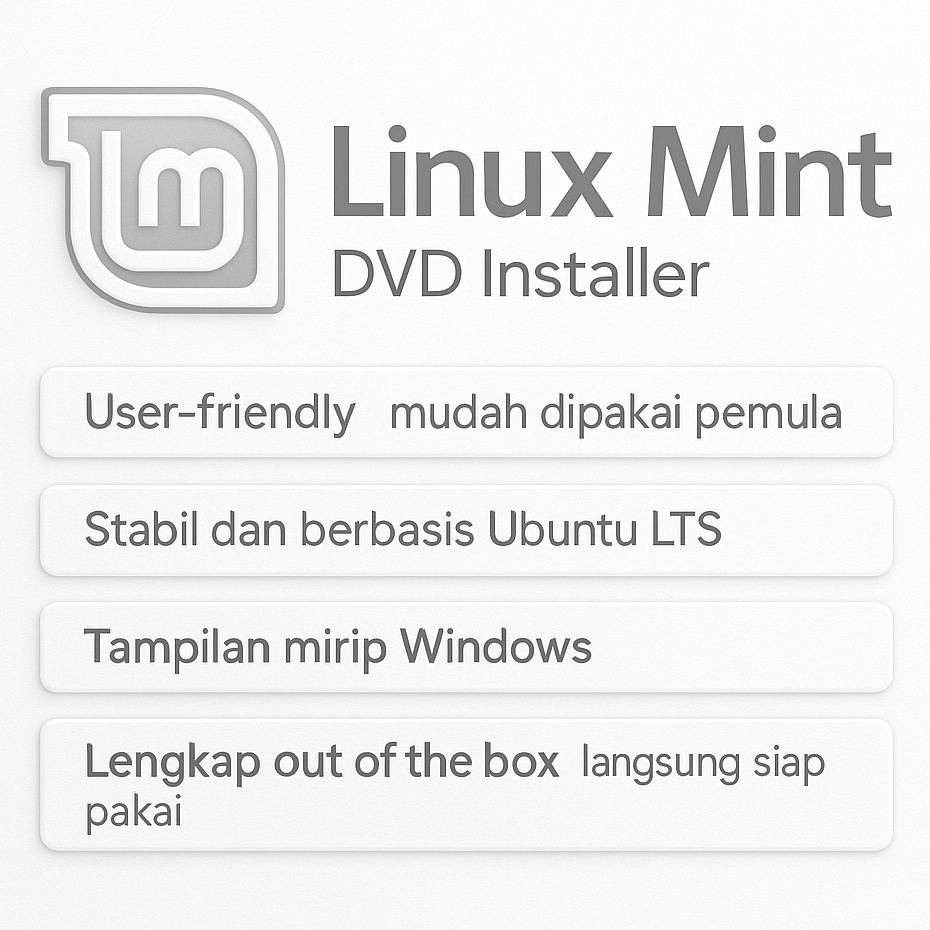 Linux Mint - Alternatif Windows Gratis