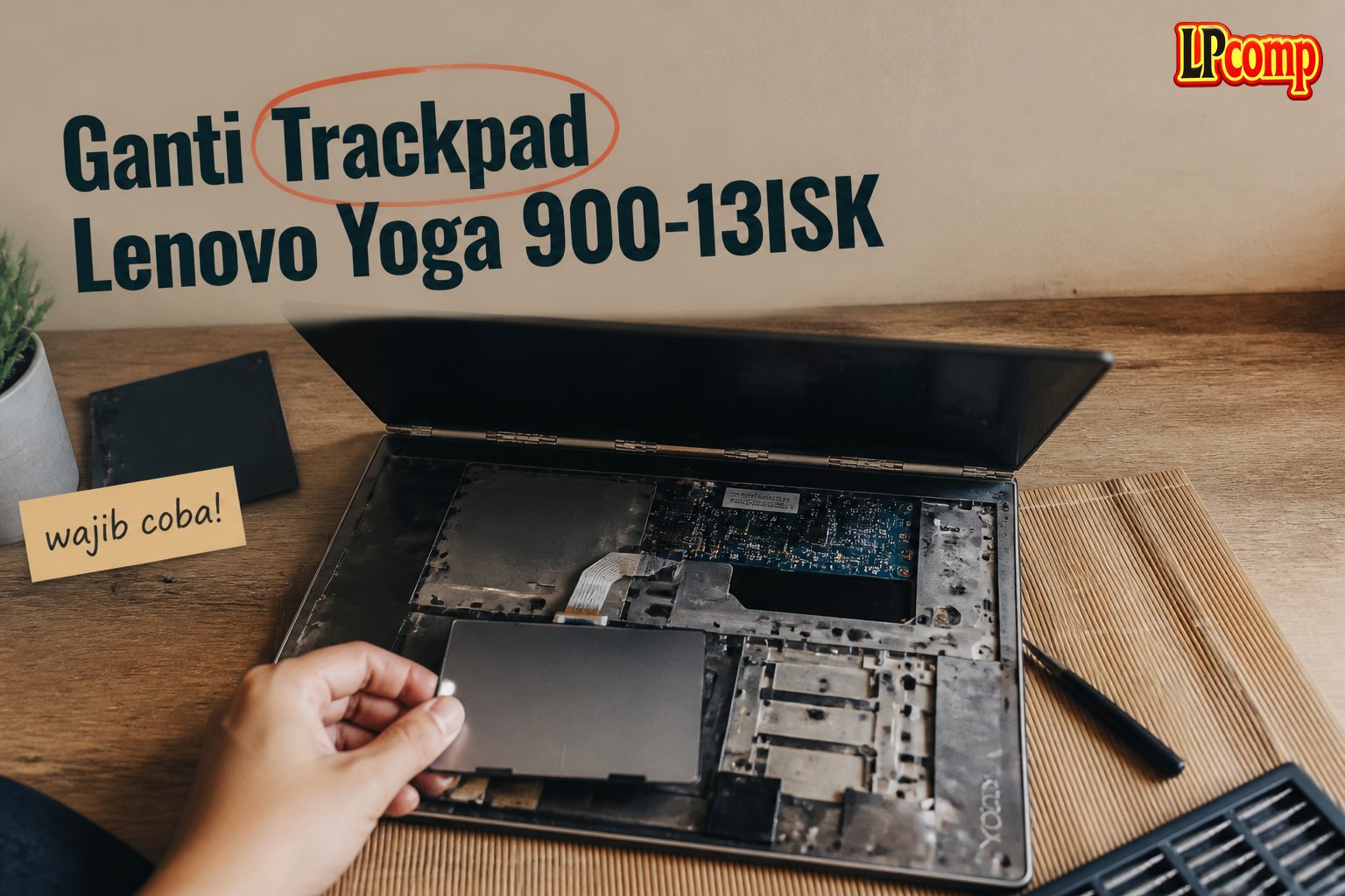 Ganti Trackpad Lenovo Yoga 900-13ISK