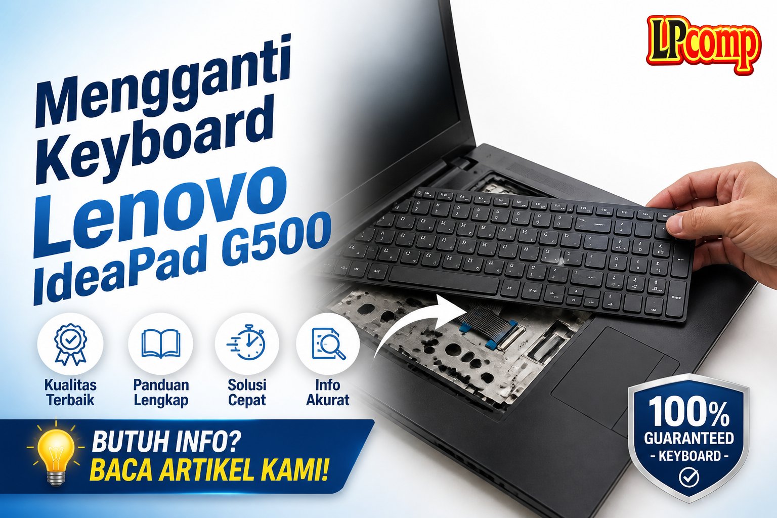 Mengganti Keyboard Lenovo IdeaPad G500